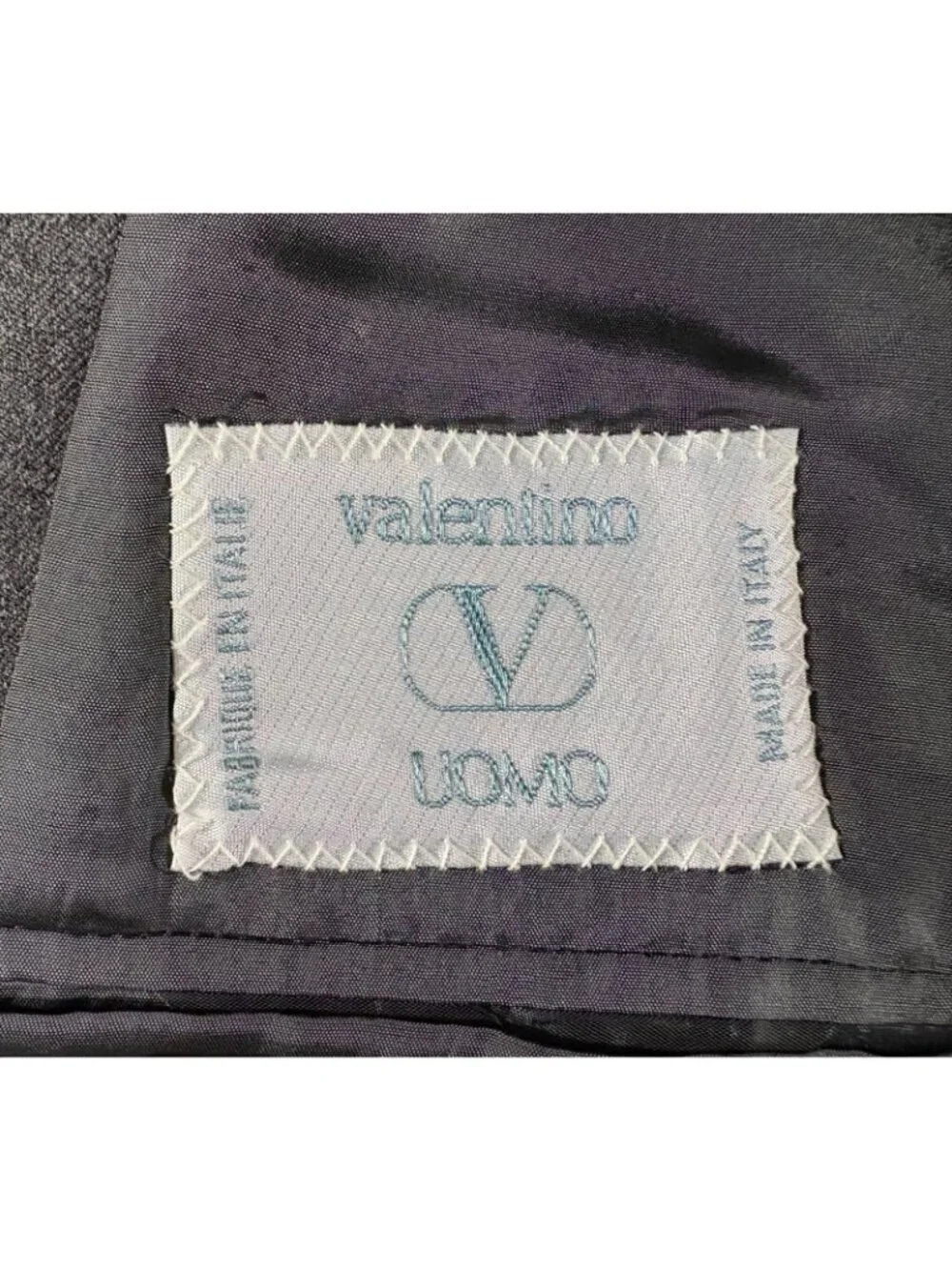 Valentino E Thomas Wool Sport Coat Jacket size 54 US 44 color grey Italian Made